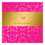 het 311-gouden goddelijke Roze Baby shower van de  Aankondiging