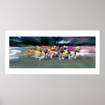 Het #4-poster van het football