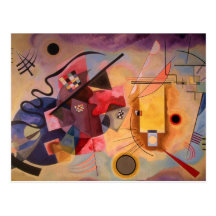 Het Abstracte art. van Kandinsky Wenskaarten