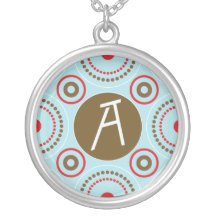 Het abstracte Ketting van het Monogram van Cirkels