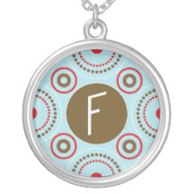 Het abstracte Ketting van het Monogram van Cirkels
