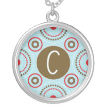 Het abstracte Ketting van het Monogram van Cirkels