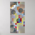 Het Abstracte Poster van de manifestatie