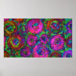 Het abstracte Poster van Rozen