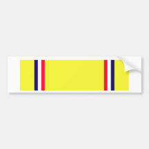 Het Amerikaanse Lint van de Dienst van de Defensie Bumperstickers
