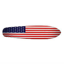 Het Amerikaanse Skateboard Oldschool van de Vlag