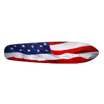 Het Amerikaanse Skateboard Oldschool van de Vlag