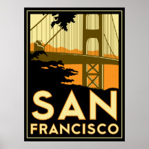 Het Art deco van San Francisco Plaat