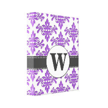 Het Art. van de Muur van het damast Stretched Canvas Prints