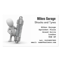 Het auto Visitekaartje van de Garage van Reparatie