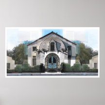 Het Ave van Lincoln. Christelijk Centrum Poster