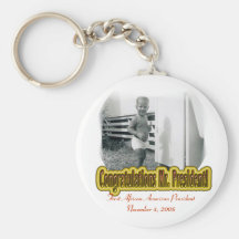 HET BABY OBAMA KEYCHAIN VAN HET PRESIDENT BARACK SLEUTEL HANGER