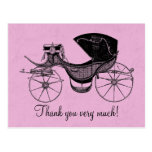 Het Baby shower van de prinses dankt u Wens Kaart