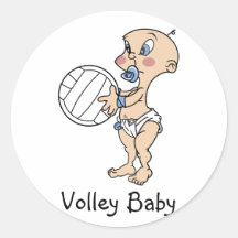 Het Baby van het salvo Ronde Stickers