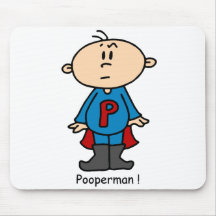 Het Baby van Pooperman Muis Mat