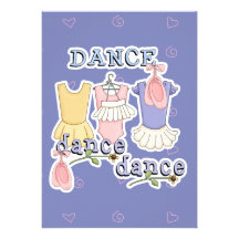 het ballet van de dansoverweging aankondiging