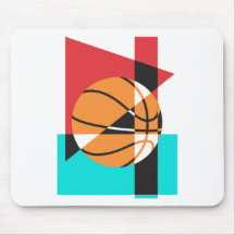 Het Basketbal van het pop-art Muismat