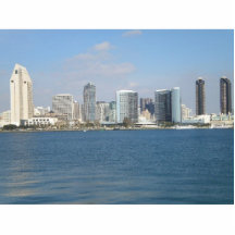 Het Beeldhouwwerk van de Foto van San Diego, Calif Fotobeeldje