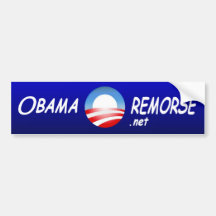 Het Berouw van Obama Bumpersticker