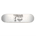 Het beste Probleem van de Hamburger & van de Hotdo Persoonlijk Skateboard