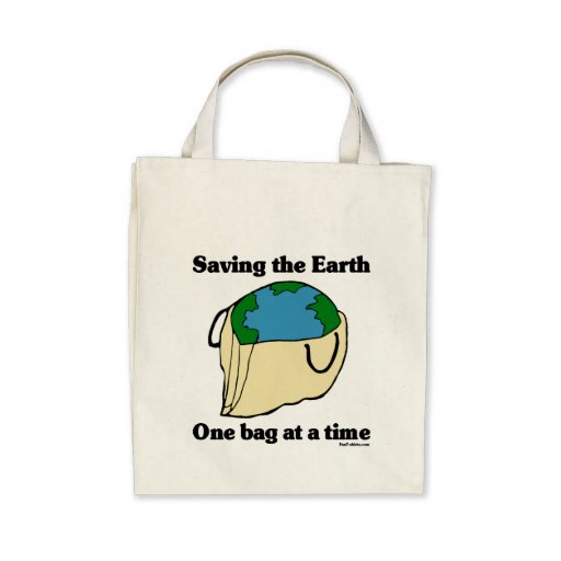 Het bewaren van de Aarde totebag Canvas Tassen