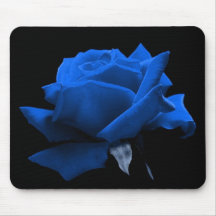 Het blauw nam toe muis matten