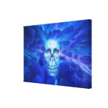 Het blauwe flits Verpakte Canvas 36x24 van de sche Canvas Afdruk