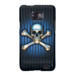 Het blauwe Geval van de Melkweg van Samsung van de Galaxy SII Hoesje