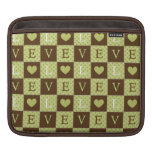 Het blauwgroen non-Personalized Sleeve van de Lief iPad Beschermhoes