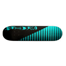 Het blk-blauw van het skateboard