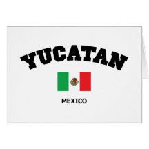 Het Blok van Yucatan Kaart