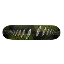 Het boogschieten richt dichtbij Brentwood, Essex,  Skateboard