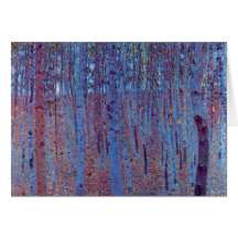 Het Bos van de beuk door Gustav Klimt Kaarten