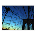 Het briefkaart van de Brug van Brooklyn Wens Kaarten