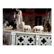 Het Briefkaart van de geboorte van Christus Wenskaarten