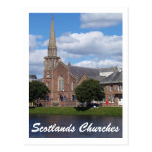Het briefkaart van de Kerken van Scotlands Wenskaarten