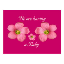 Het briefkaart van het Baby ~ van Oxalis Wenskaarten