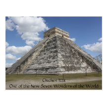 Het Briefkaart van Itza Mexico van Chichen Wenskaart