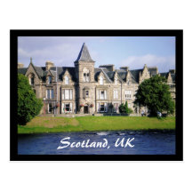 Het briefkaart van Schotland, het UK Wens Kaart