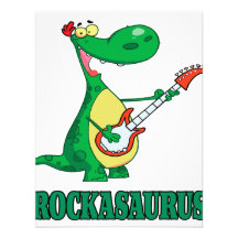 het broodje Dino dinosaur.ai van de rockasaurusrot Persoonlijke Uitnodiging