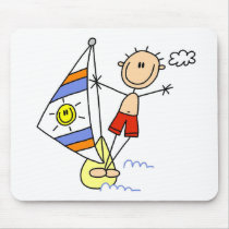 Het Cijfer van de Stok van Parasailing muismatten