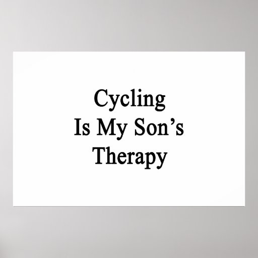 Het cirkelen is de Therapie van Mijn Zoon Plaat