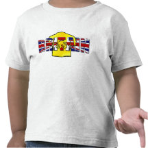 Het Cirkelen van Groot-Brittannië de Gele Jersey R Shirts