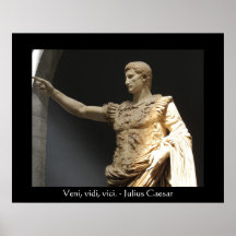 Het citaatPOSTER van Julius Caesar