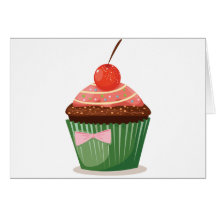 Het Collectie 2013 van Cupcake - Cupcake 001 Wenskaarten