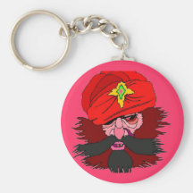 Het Collectie van de Douane van Fullbreed Sleutel Hanger