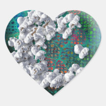 Het Collectie van de Minnaar van de popcorn Sticker