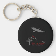 Het Collectie van de Schaduw van Ravenkin Sleutel Hanger