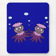 Het dansen Octopus Muis Mat