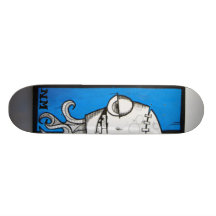 het dek van de graffitikunst skate deck
